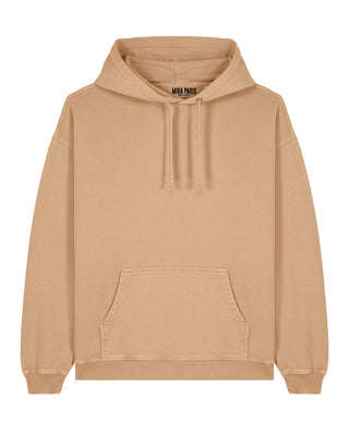 Hoodie Oversize Brodé "The World Is Ours" - Mira Paris