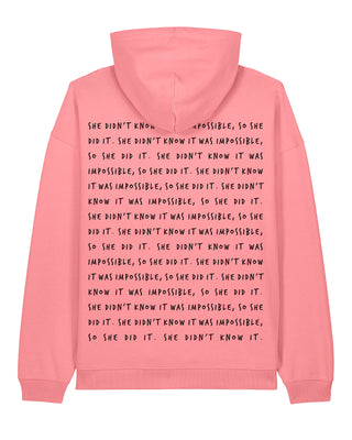 Hoodie Oversize "Impossible" - Mira Paris