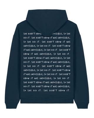Hoodie Oversize "Impossible" - Mira Paris