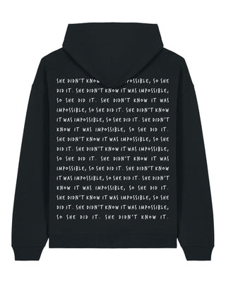 Hoodie Oversize "Impossible" - Mira Paris