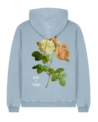 Hoodie Oversize "Love & Roses" - Mira Paris