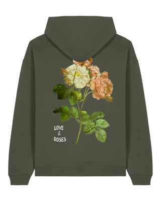 Hoodie Oversize "Love & Roses" - Mira Paris