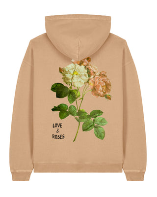 Hoodie Oversize "Love & Roses" - Mira Paris