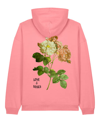 Hoodie Oversize "Love & Roses" - Mira Paris