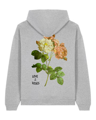 Hoodie Oversize "Love & Roses" - Mira Paris