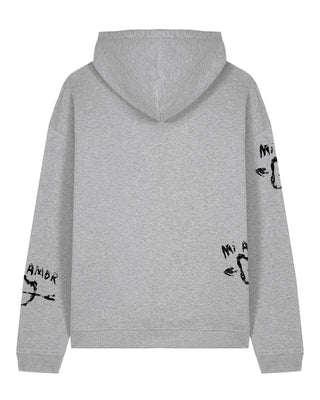 Hoodie Oversize Brodé "El Gran Amor"