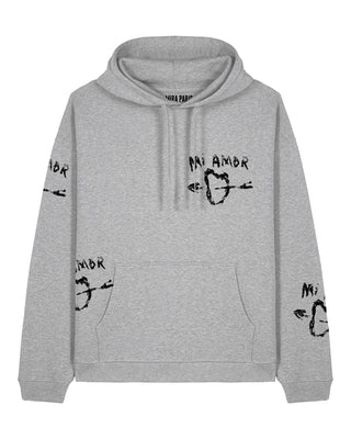 Hoodie Oversize Brodé "El Gran Amor"