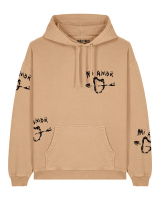 Hoodie Oversize Brodé "El Gran Amor"