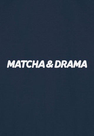 Sweatshirt Raglan Brodé "Matcha & Drama"