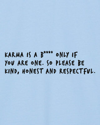 Hoodie Classic Brodé "Karma is a B****"