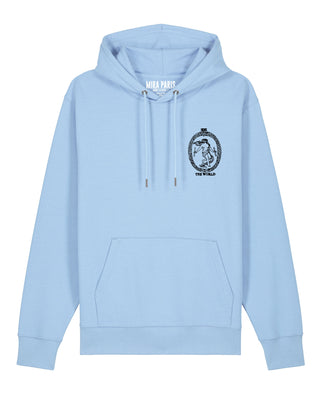 Hoodie Classic Brodé "The World"