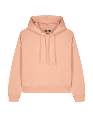 Cropped Hoodie "Coeur Pins"