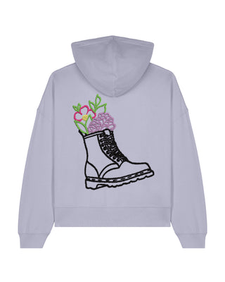 Cropped Hoodie "Boots"