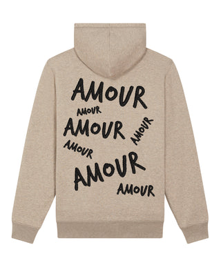 Hoodie Sherpa Brodé "Amour"