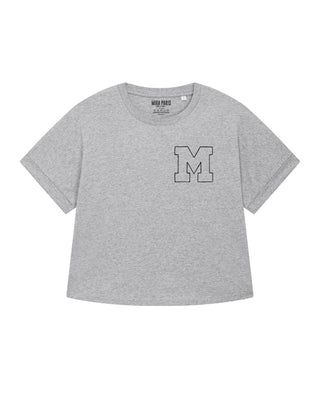 T-shirt Oversize Brodé "M"