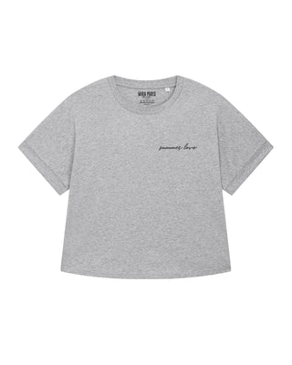 T-shirt Oversize Brodé "Summer Love"