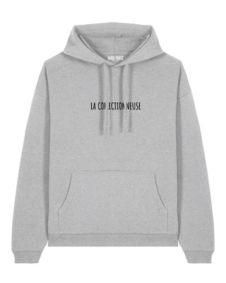 Hoodie Oversize Brodé "La Collectionneuse"