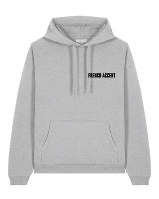 Hoodie Oversize Brodé "French Accent"