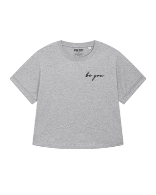 T-shirt Oversize Brodé "Be You'