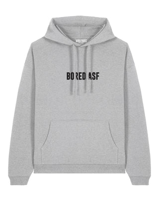 Hoodie Oversize Brodé "Bored ASF"