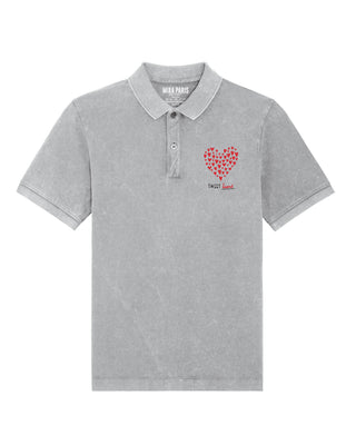 Polo Vintage Brodé "Sweet Heart"