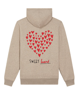 Hoodie Sherpa Brodé "Sweet Heart"