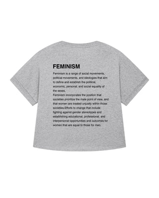 T-shirt Oversize "Feminism"