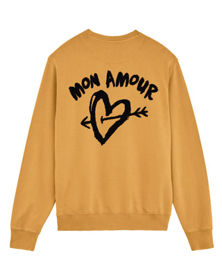 Sweatshirt Vintage Brodé "Mon Amour"