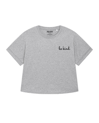 T-shirt Oversize Brodé "Be Kind"