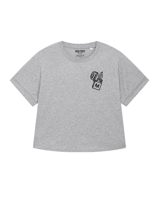 T-shirt Oversize Brodé "Lighter"