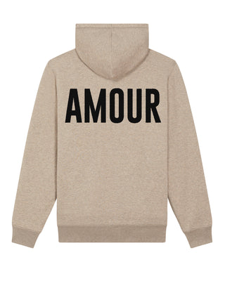 Hoodie Sherpa Brodé "Amour"