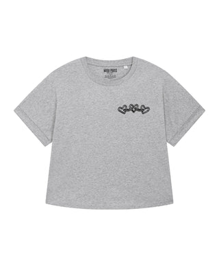 T-shirt Oversize Brodé "Chains"