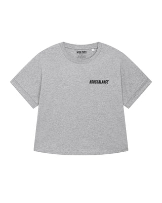 T-shirt Oversize Brodé "Nonchalance"