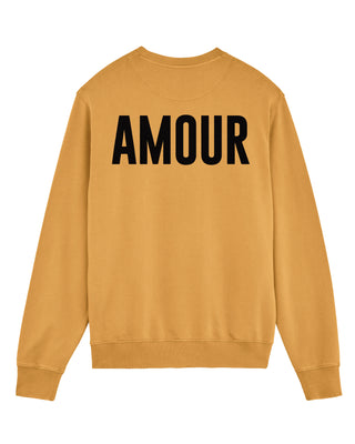 Sweatshirt Vintage Brodé "Amour"