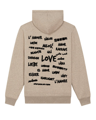 Hoodie Sherpa Brodé "Universal Love"