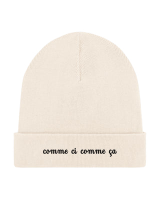 Beanie Classic Brodé "Comme Çi Comme Ça"