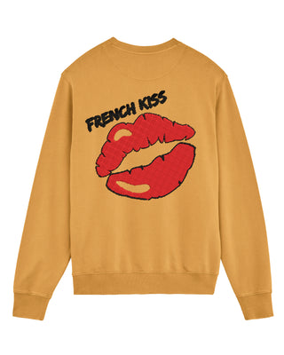 Sweatshirt Vintage Brodé "French Kiss"