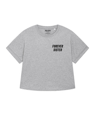 T-shirt Oversize Brodé "Forever Sisters"