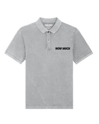 Polo Vintage Brodé "How Much"