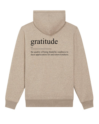 Hoodie Sherpa Brodé "Gratitude"