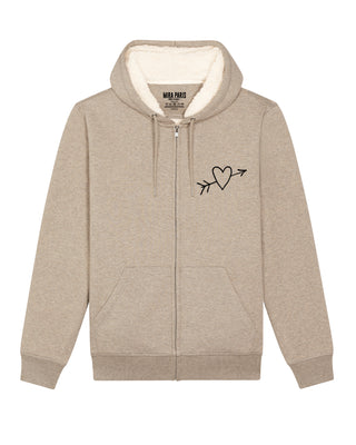 Hoodie Sherpa Brodé "El Amor"