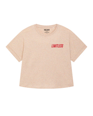 T-shirt Oversize Brodé "Limitless"