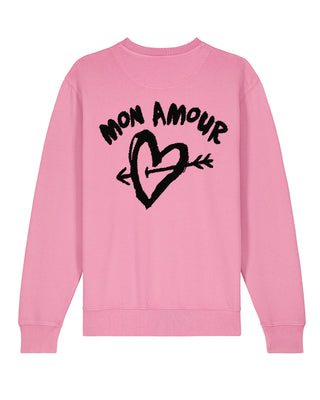 Sweatshirt Vintage Brodé "Mon Amour"