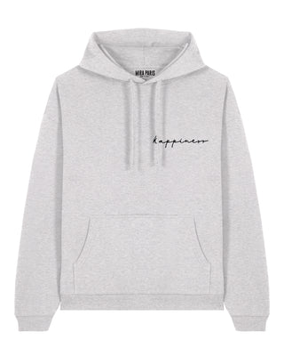 Hoodie Oversize Brodé "Happiness"