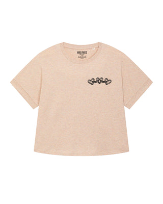 T-shirt Oversize Brodé "Chains"