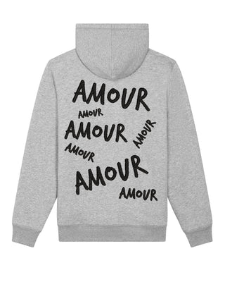 Hoodie Sherpa Brodé "Amour"