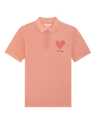 Polo Vintage Brodé "Sweet Heart"