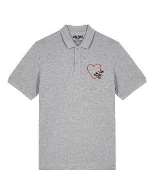 Polo Brodé "Pins"