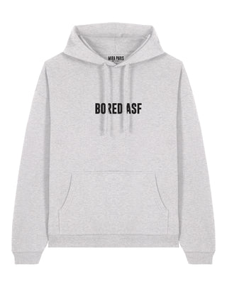 Hoodie Oversize Brodé "Bored ASF"