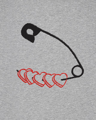 Polo Brodé "Heart Pins"